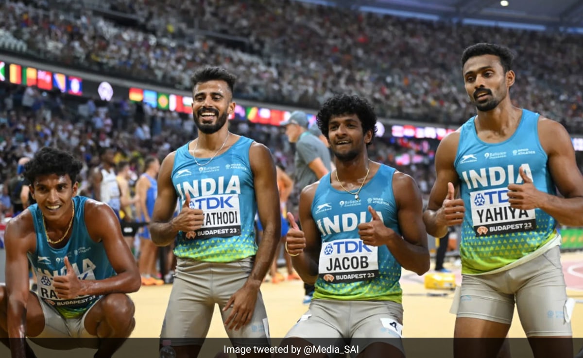 Indian Men’s 4x400m Relay Quartet Confident Of Asian Games Gold