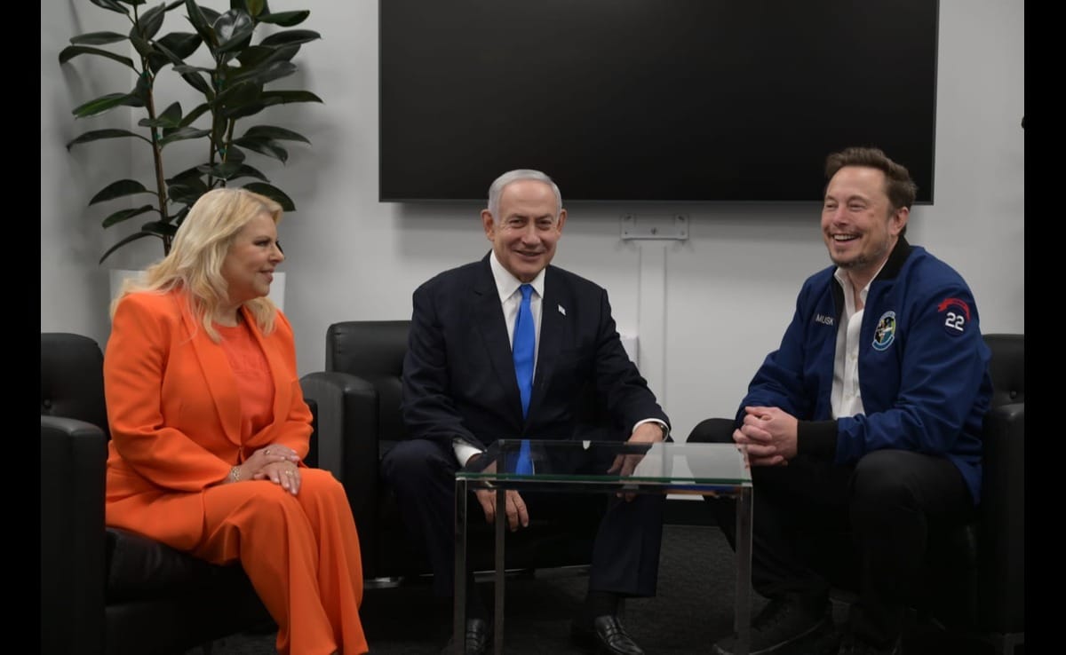 Israel’s Netanyahu Meets Elon Musk In US, Urges To Fight Anti-Semitism