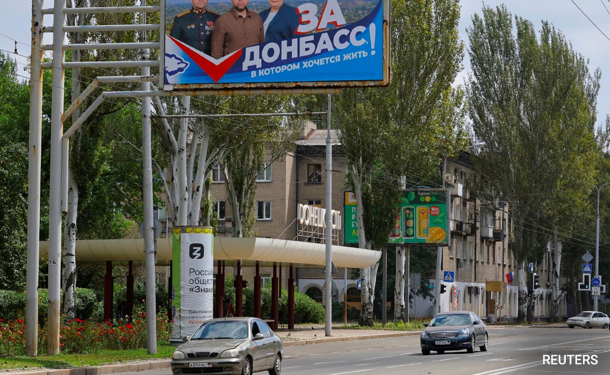 Russia Stages Local Elections In Occupied Parts Of Ukraine