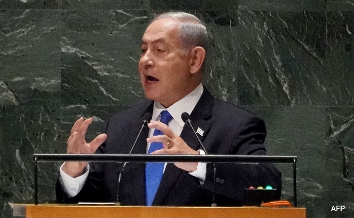 Israeli Prime Minister Benjamin Netanyahu UN General Assembly Iran Must Face Credible Nuclear Threat