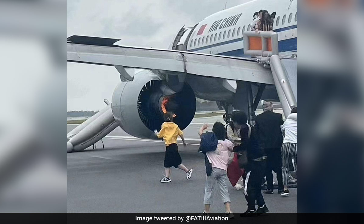 Chinese Plane Makes Emergency Landing In Singapore As Engine Catches Fire