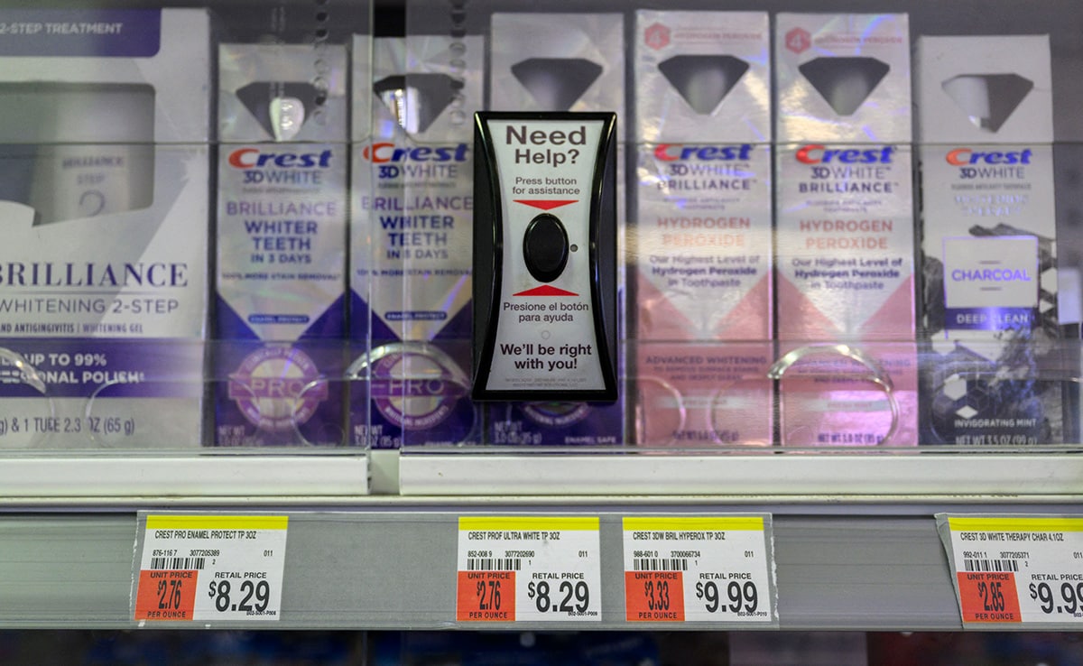 Toothpaste, Chocolate, And Deodorant Under Lock And Key At US Stores