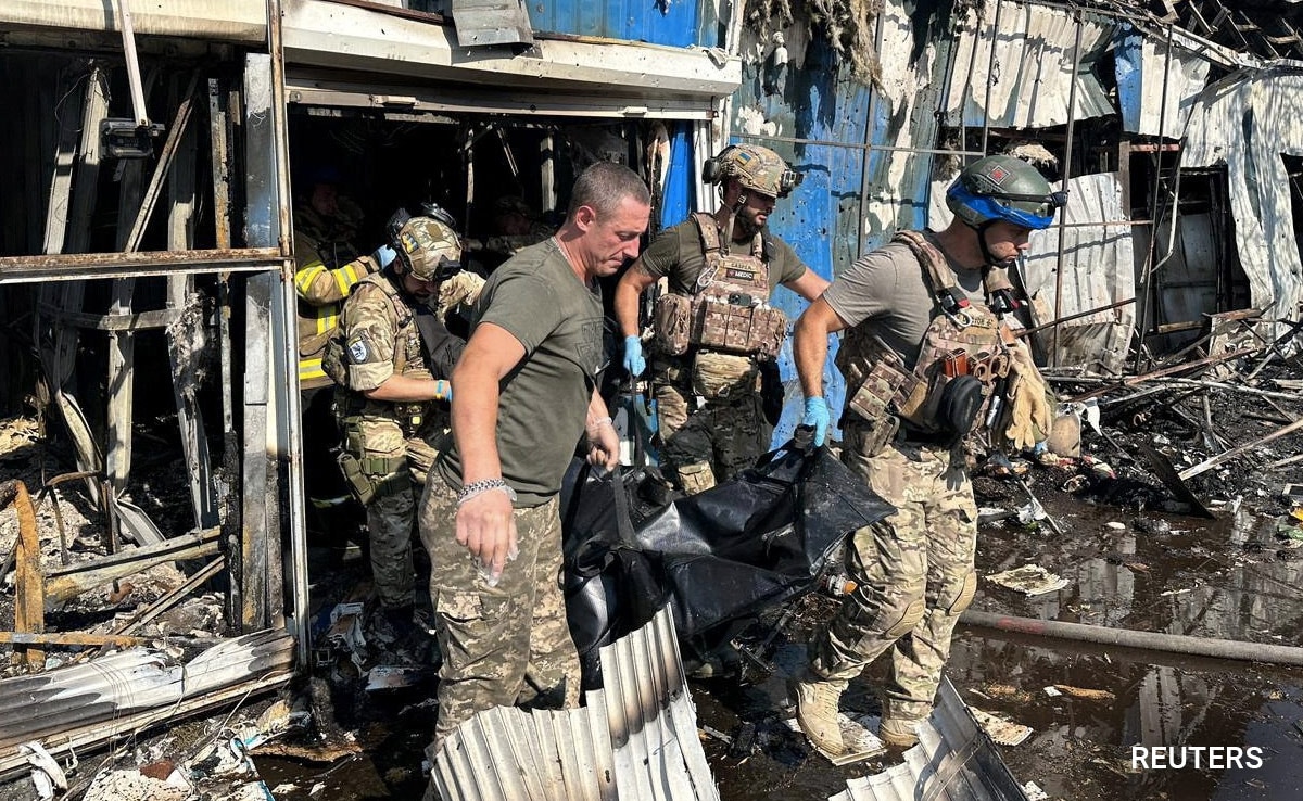 Deadly Russian Attack In Ukraine Kills 16 Amid Top US Official Antony Blinken’s Visit