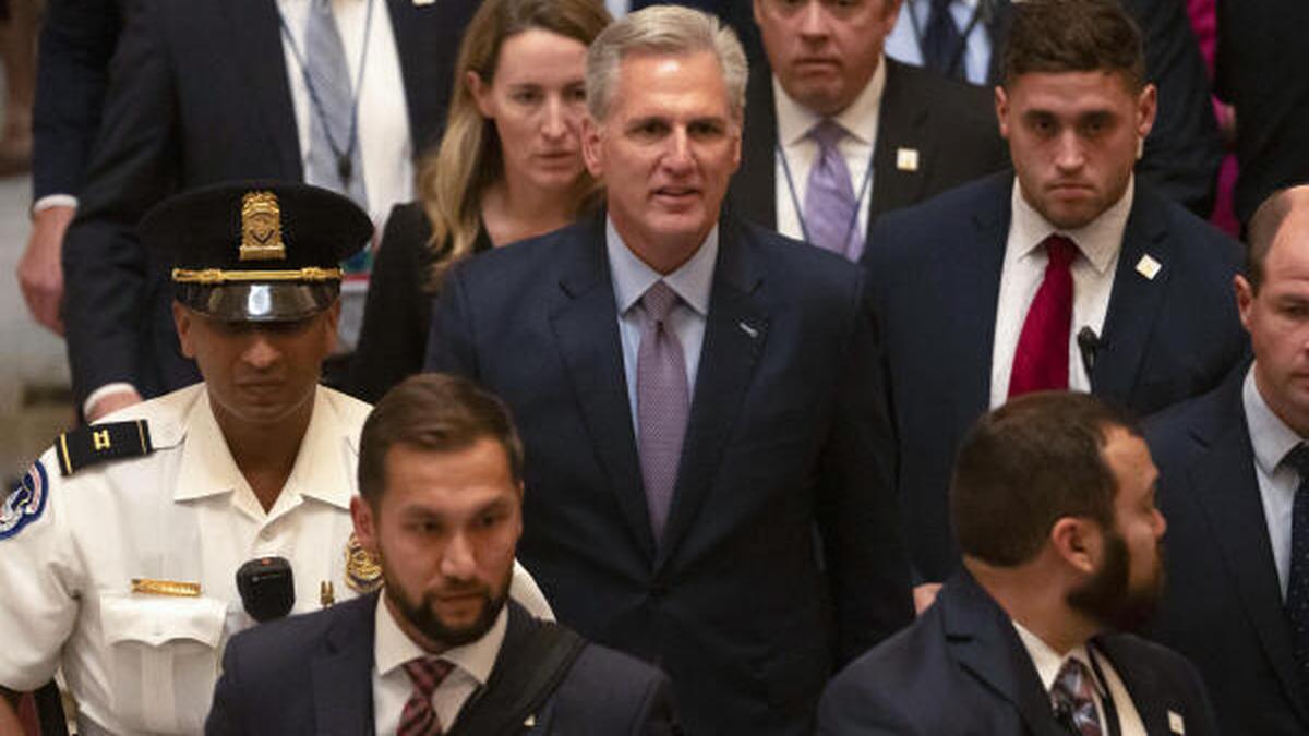 Kevin McCarthy becomes the first speaker ever to be ousted from the job in a U.S. House vote