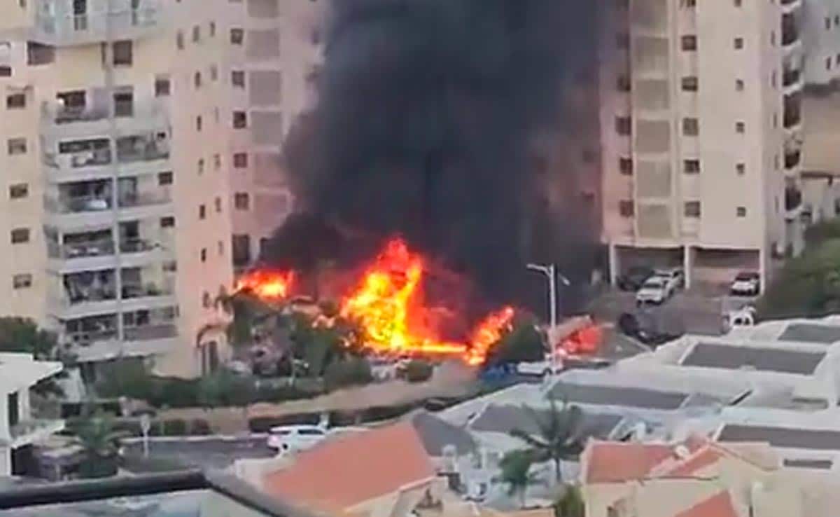 Dozens Of Rockets Fired From Gaza Towards Israel