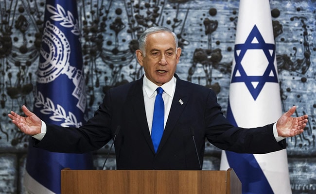 Israel Prime Minister Benjamin Netanyahu War Cry Amid Hamas Attack