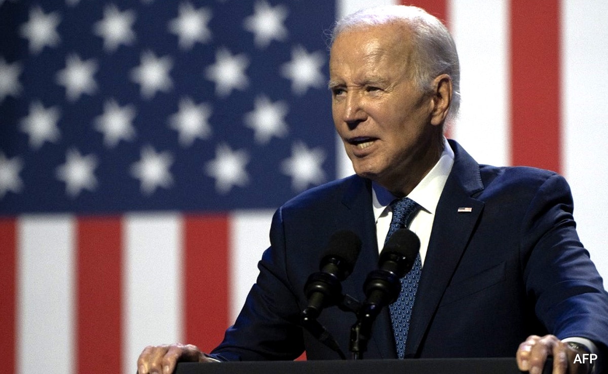 US Support For Israel “Rock Solid, Unwavering”, Says Joe Biden
