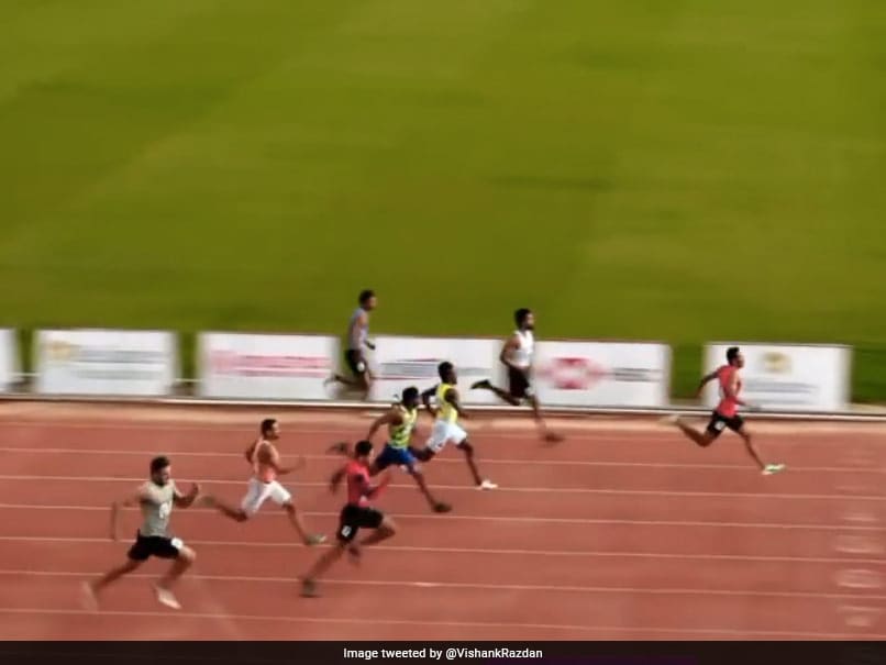 Manikanta Creates New 100m National Record