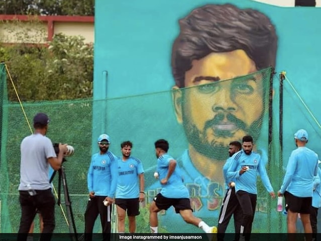 Cricket World Cup 2023: Team India Practice In Front Of Sanju Samson’s Poster. His Post Is Viral