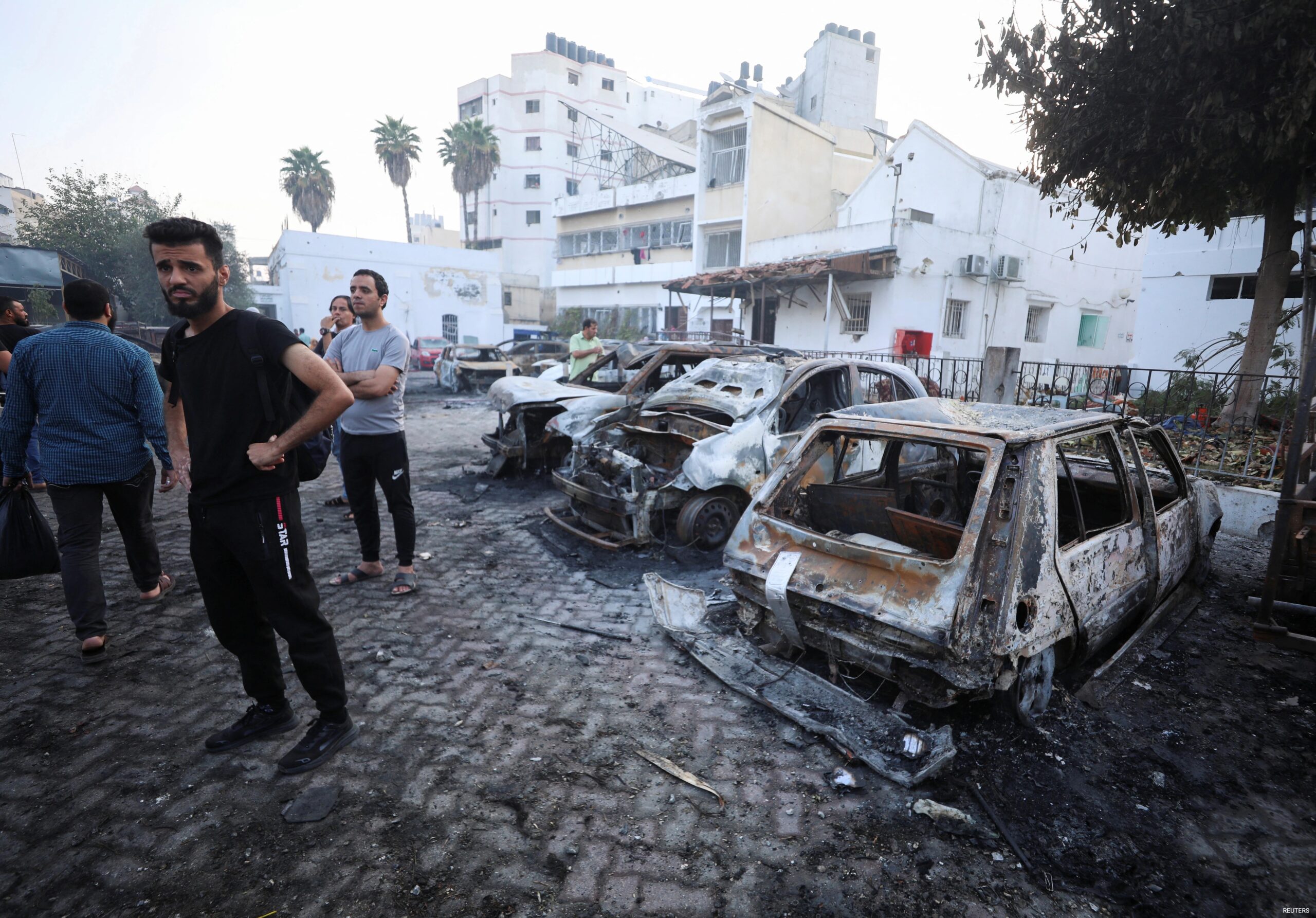 France Says Israeli Strike Not Behind Gaza Hospital Attack