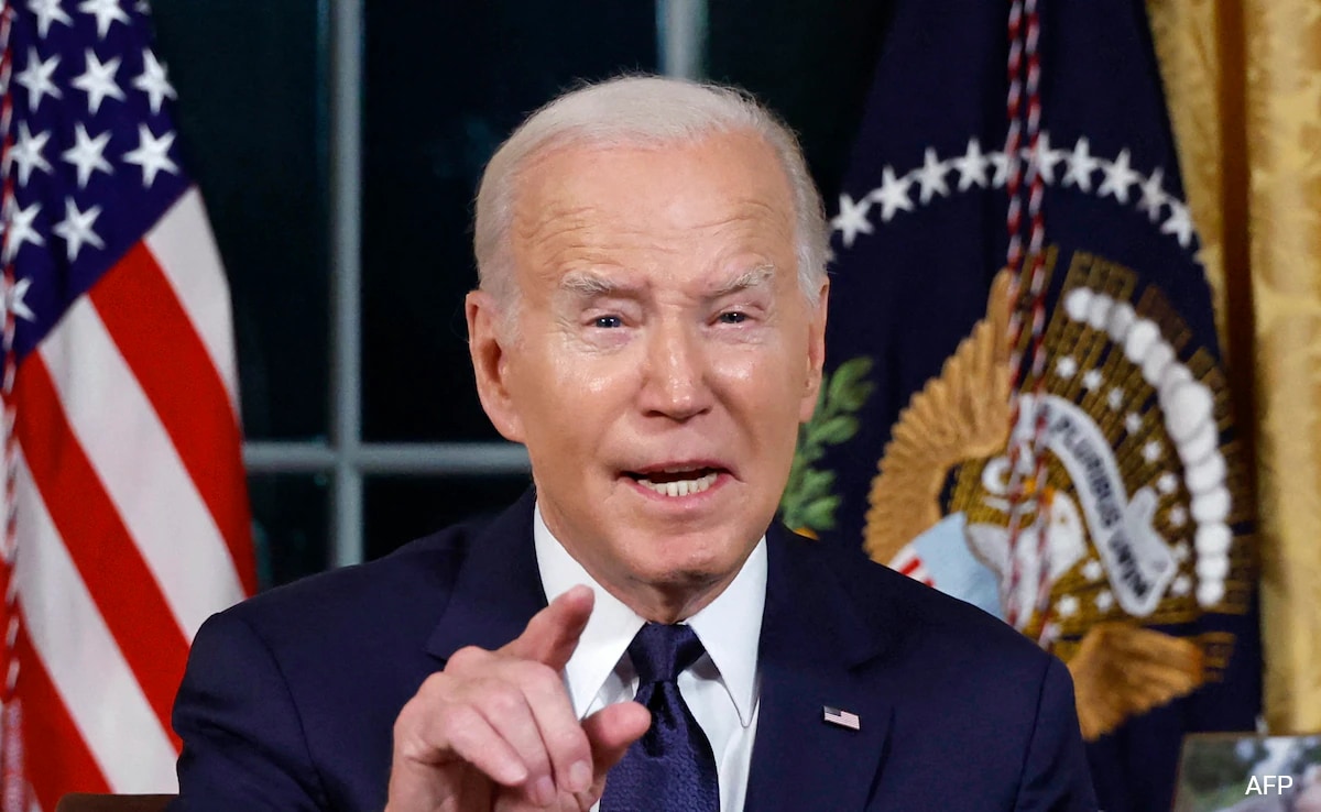 Joe Biden Says “Hamas Hiding Behind Palestinian Civilians”