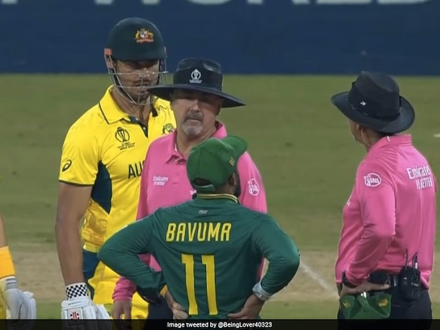 Marcus Stoinis Left Stunned As Controversy Erupts In Cricket World Cup 2023 Over His Dismissal. Watch
