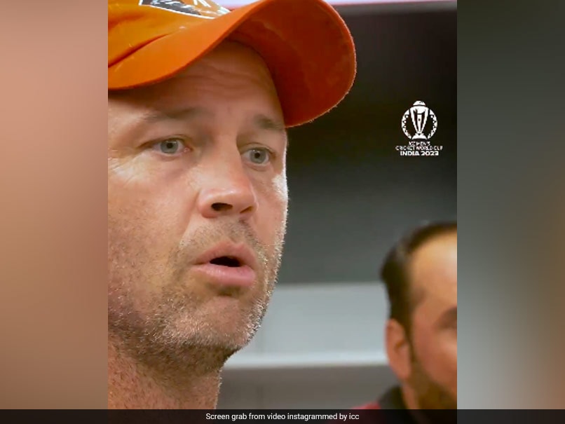 Afghanistan Coach Jonathan Trott’s Incredible Dressing Room Speech After Historic Win Over Pakistan. Watch