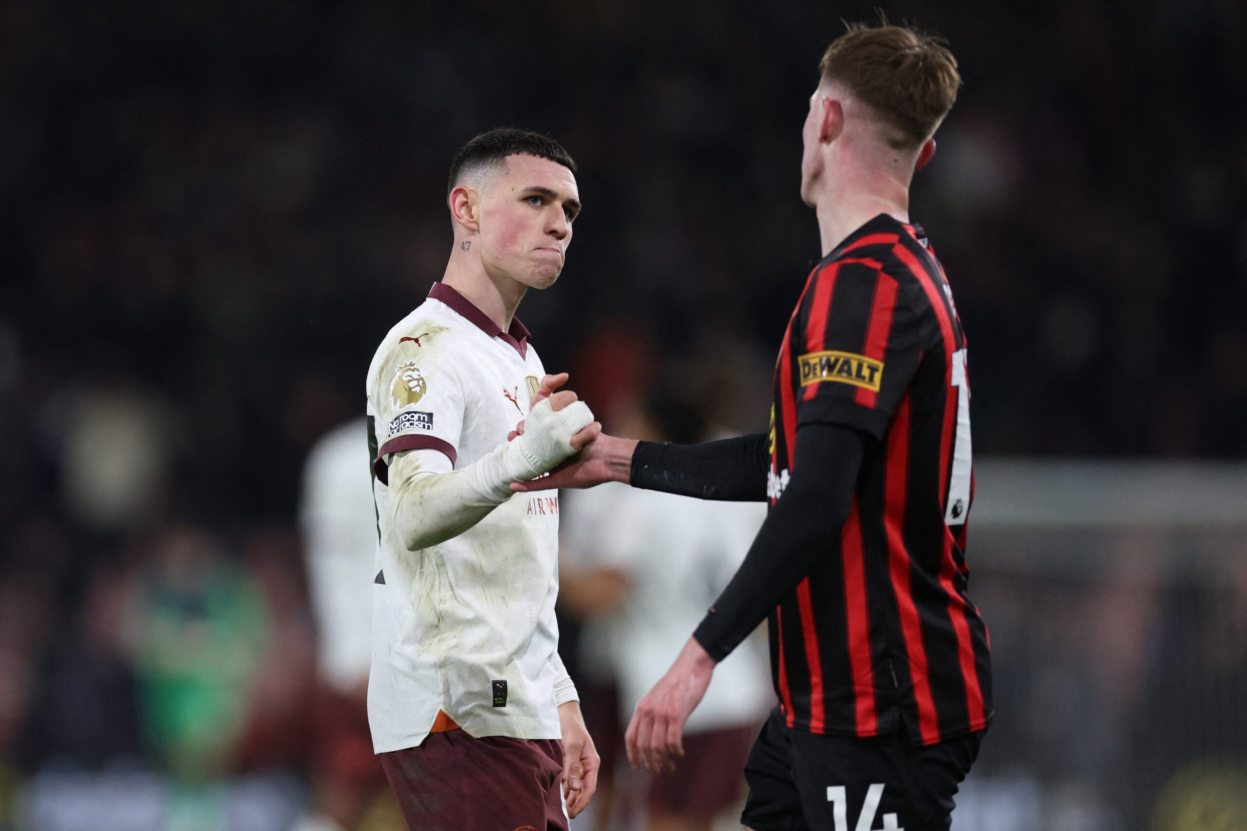 Phil Foden Strikes As Title Chasing Manchester City Beat Bournemouth
