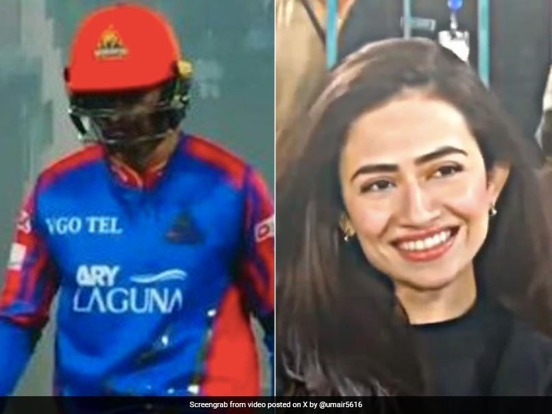 Sana Javed Attends Shoaib Malik’s Pakistan Super League Match. Video Viral