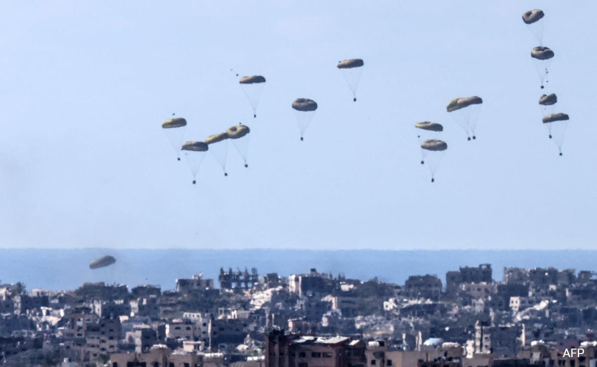 Hamas Urges End To Gaza Airdrops After Deaths, Asks For More Aid Trucks