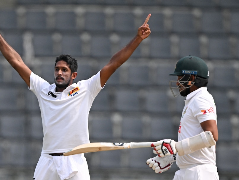 Sri Lanka’s Kasun Rajitha Out Of 2nd Bangladesh Test With Injury