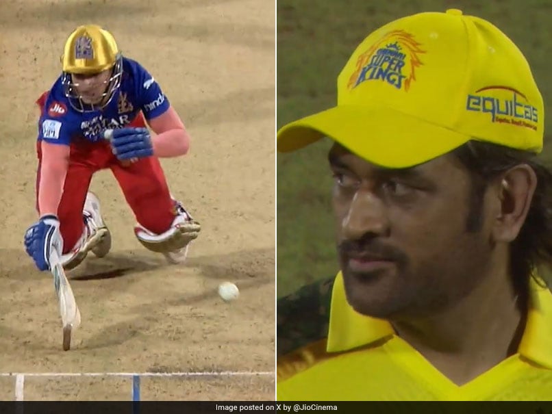 “Thala Never Misses”: Vintage MS Dhoni On Show With His Trademark Run Out Of RCB Star. Watch