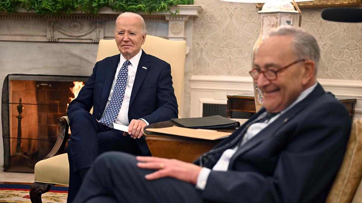 Biden backs Schumer after U.S. Senator calls for new elections in Israel