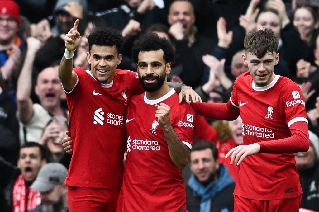 Mohamed Salah Caps Fightback As Liverpool Go Top Of Premier League Table