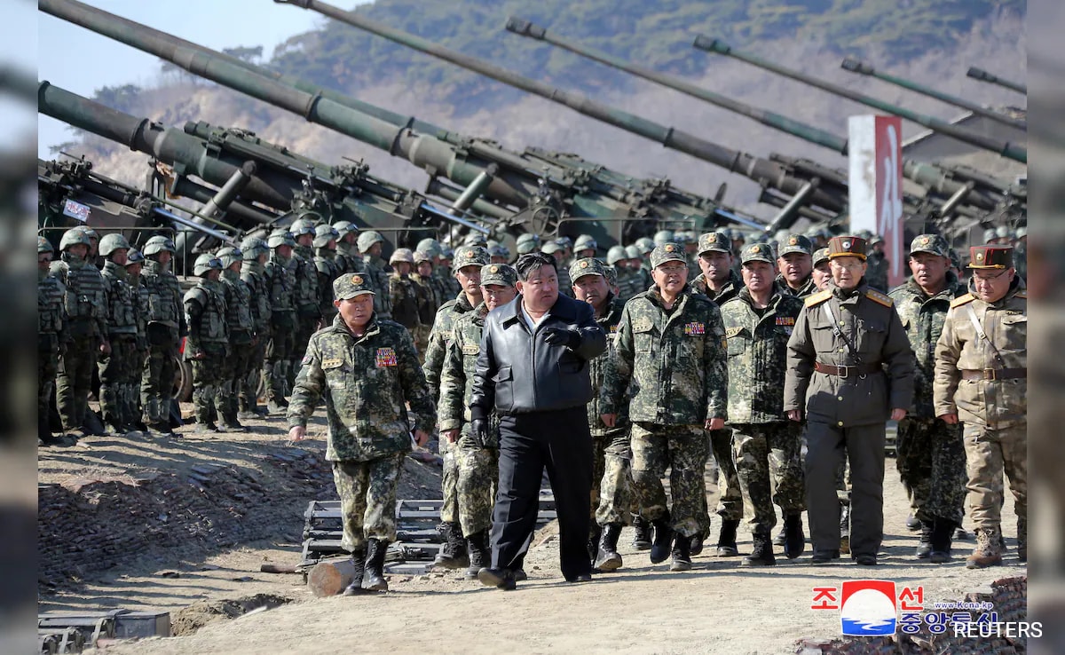 North Korea’s Kim Jong Guides Artillery Firing Drill In Range Of Seoul: Report