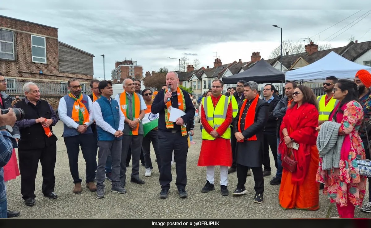 Overseas Friends Of BJP Car Rally Organised In UK To Show ‘Unwavering Support’ For PM Modi For Lok Sabha Polls