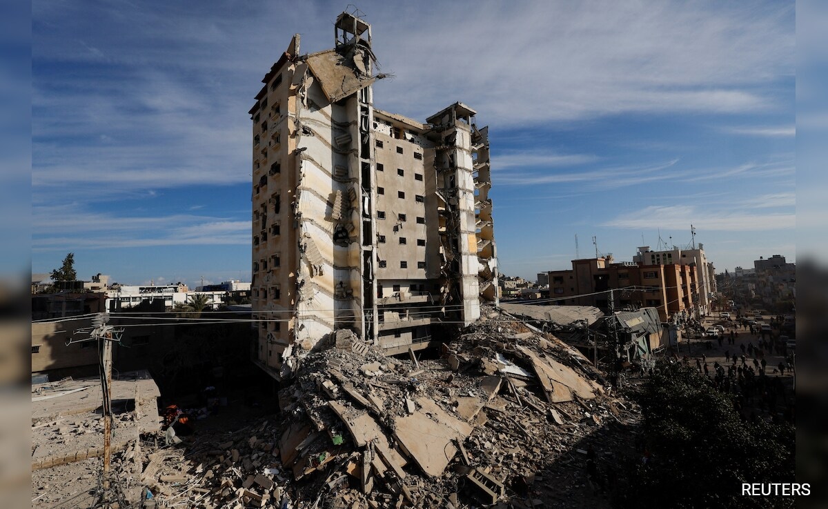 Israel Strikes Landmark Residential Tower In Gaza’s Rafah, Dozens Left Homeless