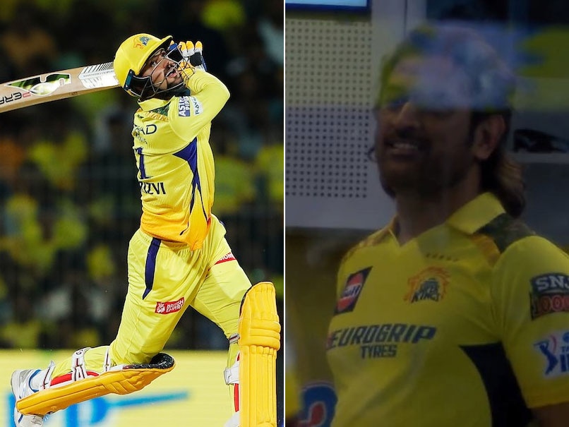 MS Dhoni’s Reaction Goes Viral As Sameer Rizvi Plays Blinder On IPL Debut – Watch