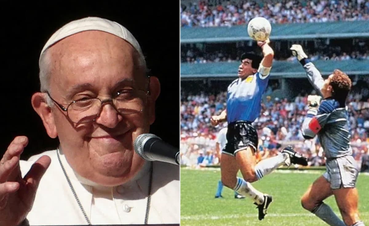 On Diego Maradona’s ‘Hand Of God’ Goal, Pope Francis Asked Him This