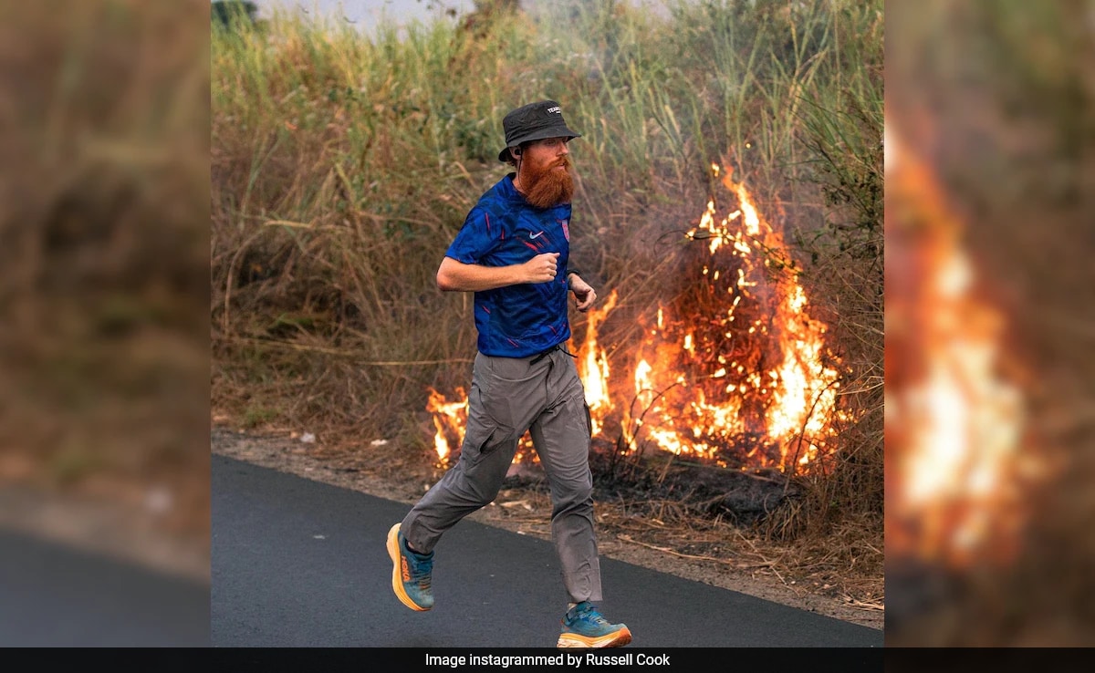 This British Man Nears Milestone Of Becoming First To Run Entire Length of Africa