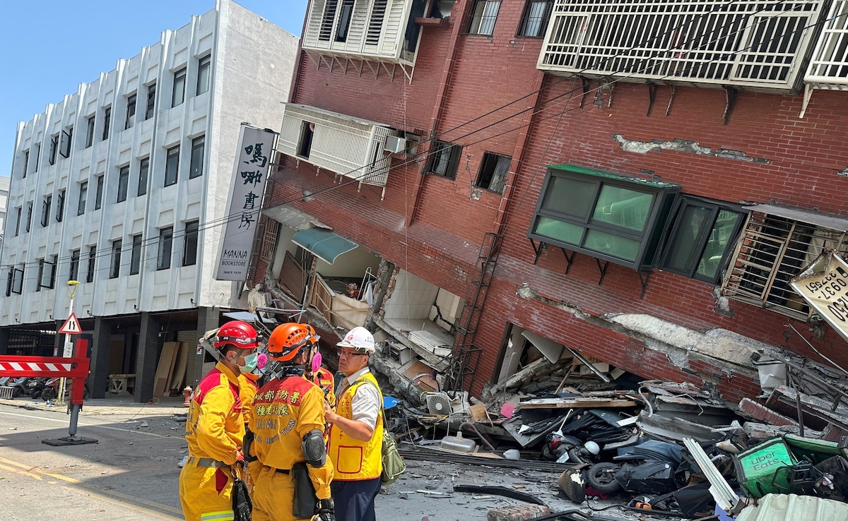 Buildings Tilted, Bridges Swaying As Taiwan Hit By Massive Earthquake