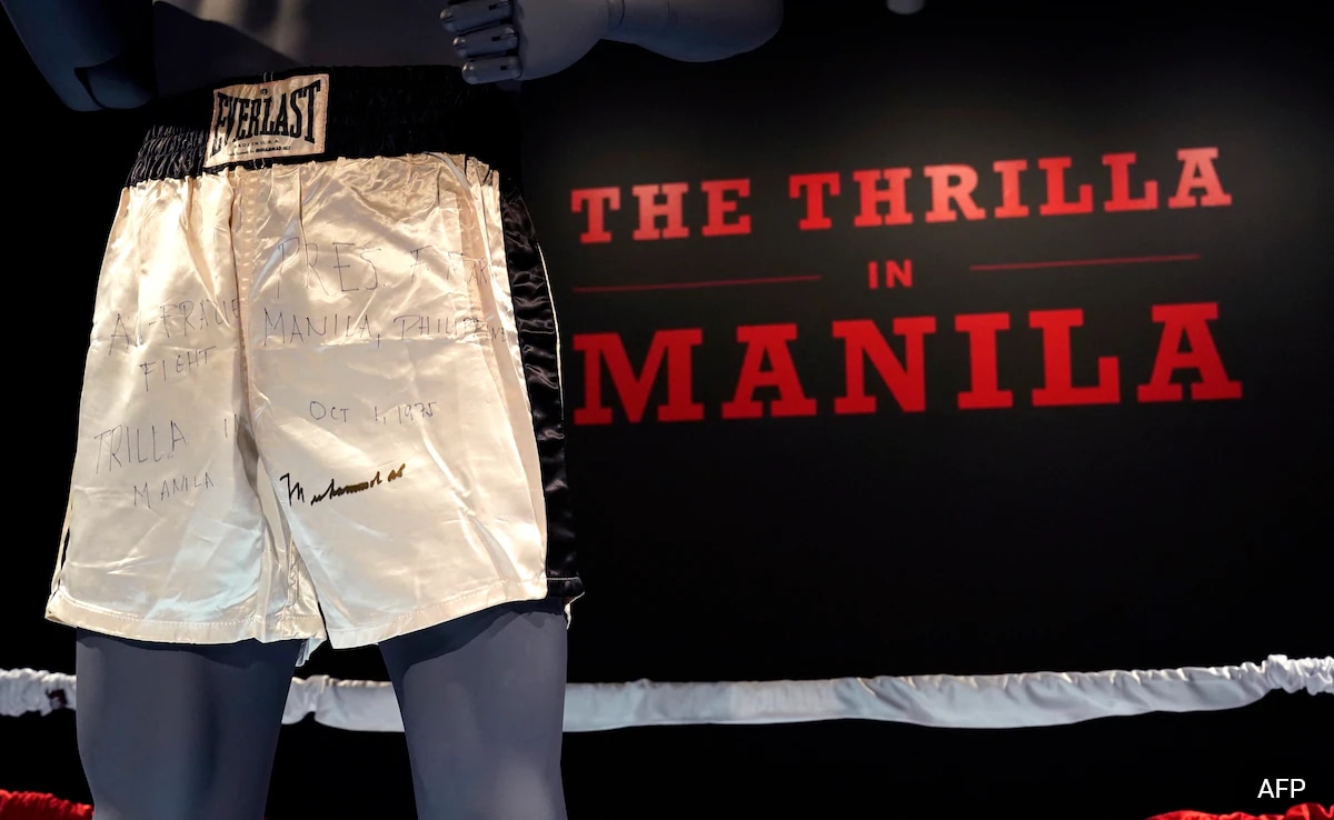 Muhammad Ali’s Thrilla In Manila Shorts Up For Auction