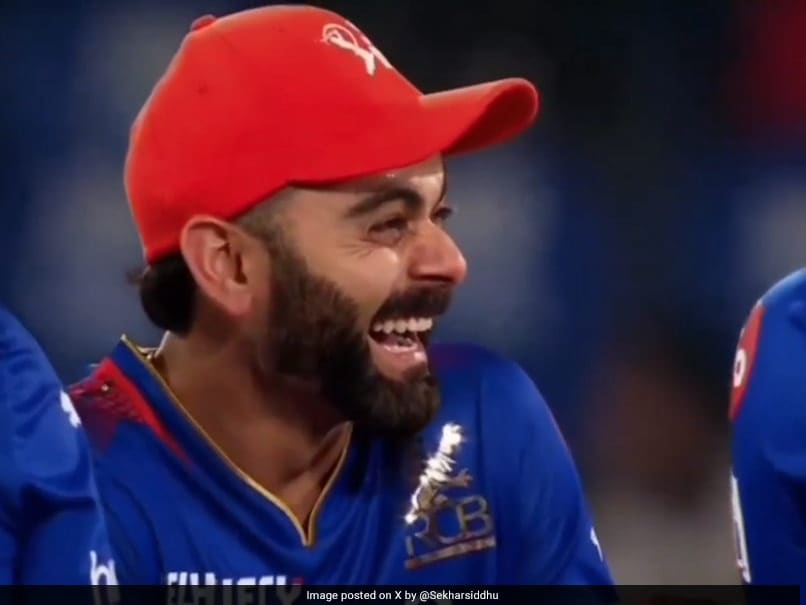 Virat Kohli Breaks Into Laughter As RCB End 6-Game Losing Streak In IPL 2024. Watch