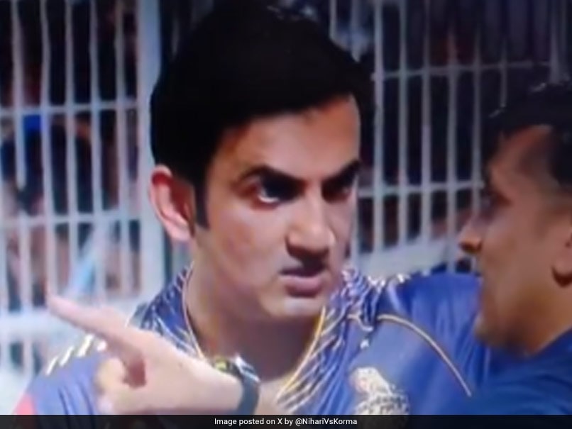 Like Virat Kohli, Gautam Gambhir Argues With Umpire In KKR vs RCB Match. Here’s What Happened. Video