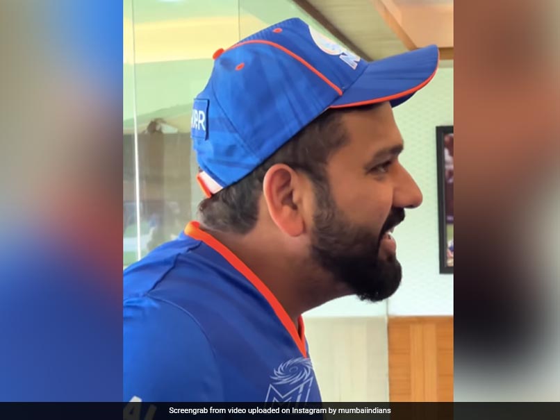 “Bholi Si Surat”: Rohit Sharma’s Encounter With His 20-Year-Old Self, Leaves MI Star In Splits. Watch