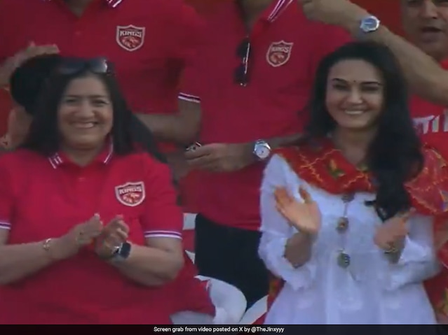 Preity Zinta’s Reaction To MS Dhoni’s First-Ball Duck Breaks Internet. Watch