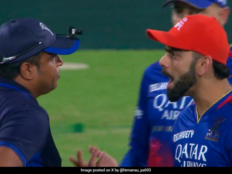 Virat Kohli In Heated Argument With Umpire Over Controversial Decision – Watch