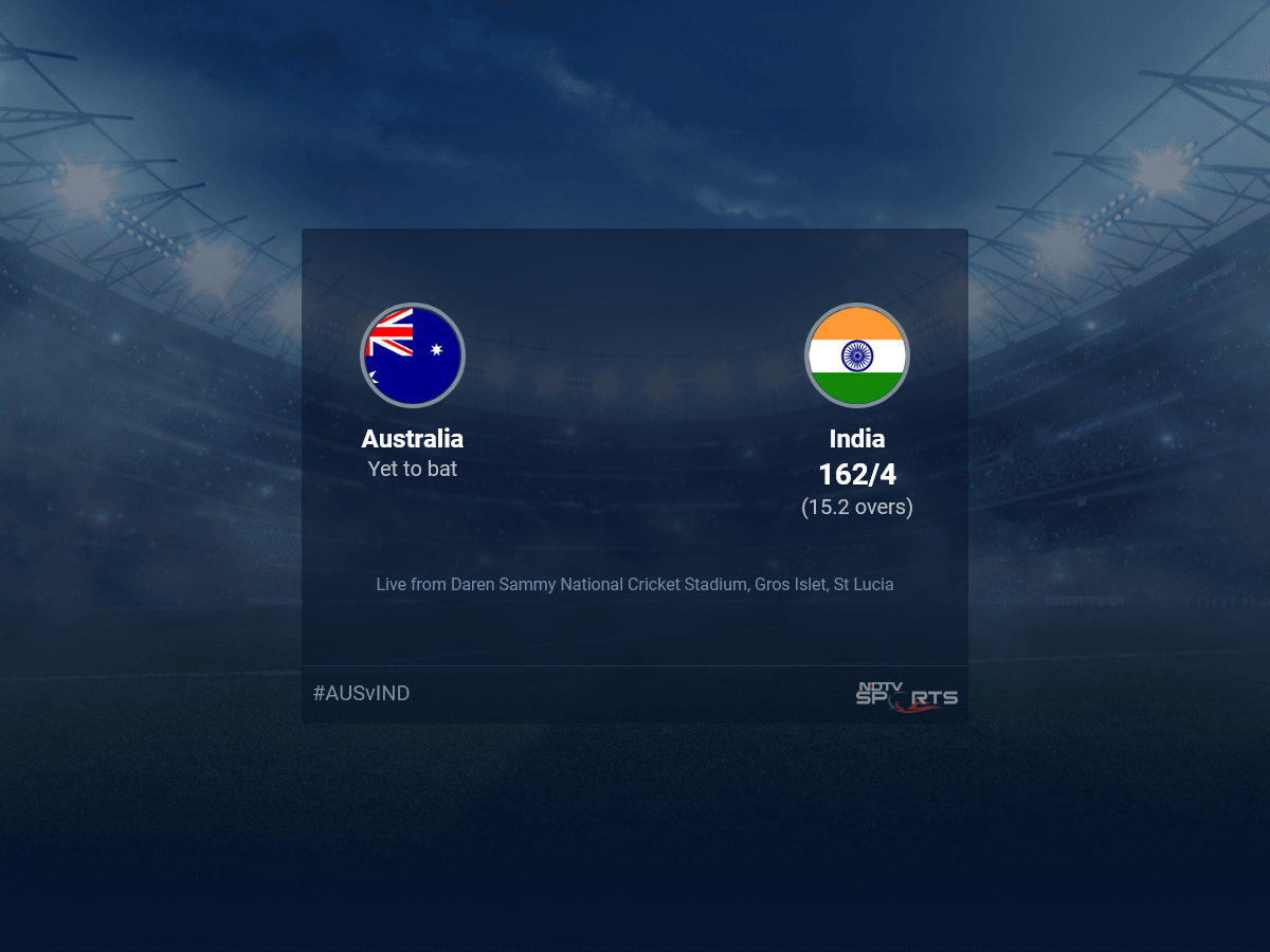 Australia vs India live score over Super Eight – Match 11 T20 11 15 updates