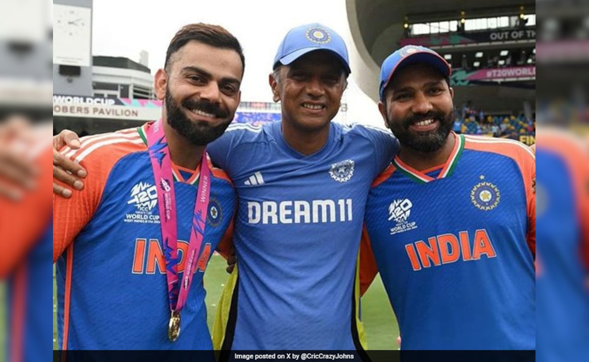 VVS Laxman Hails Virat Kohli, Rohit Sharma For “Special Gesture” To Rahul Dravid After T20 World Cup Win