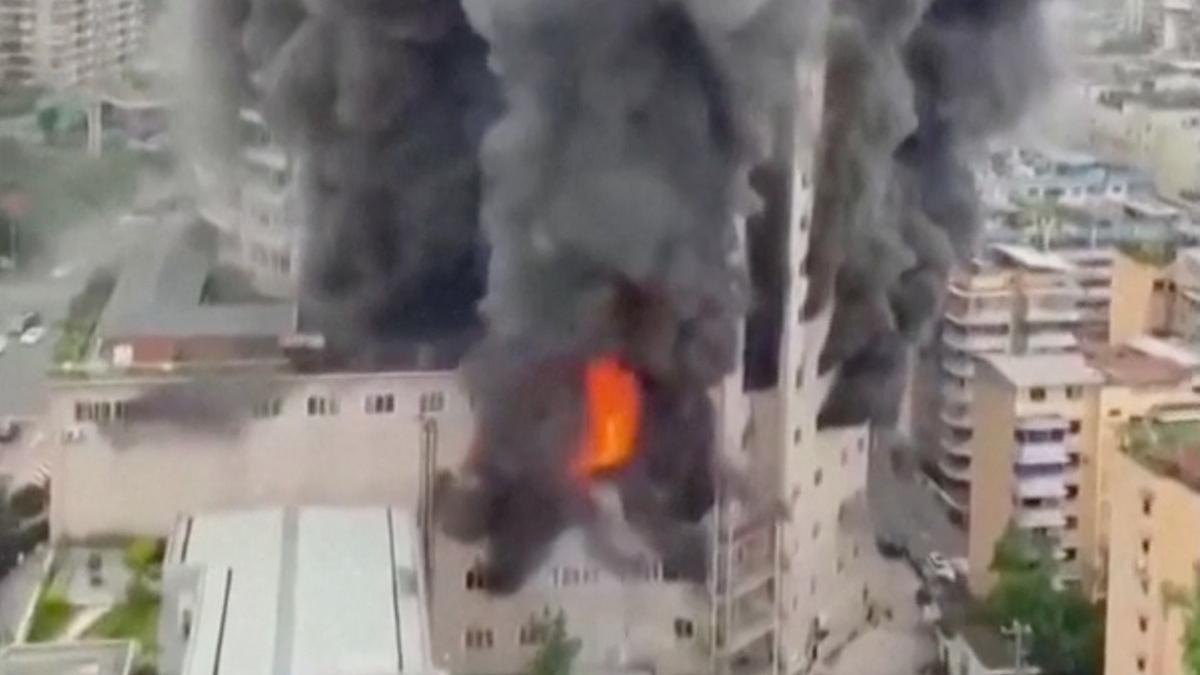 Fire at shopping centre in China’s southwest kills 16