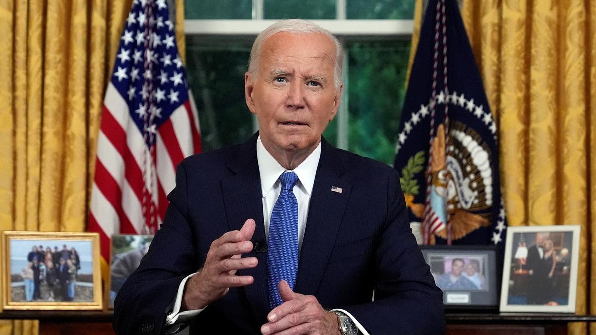 Joe Biden says he ended 2024 U.S. presidential bid to unite Democratic party