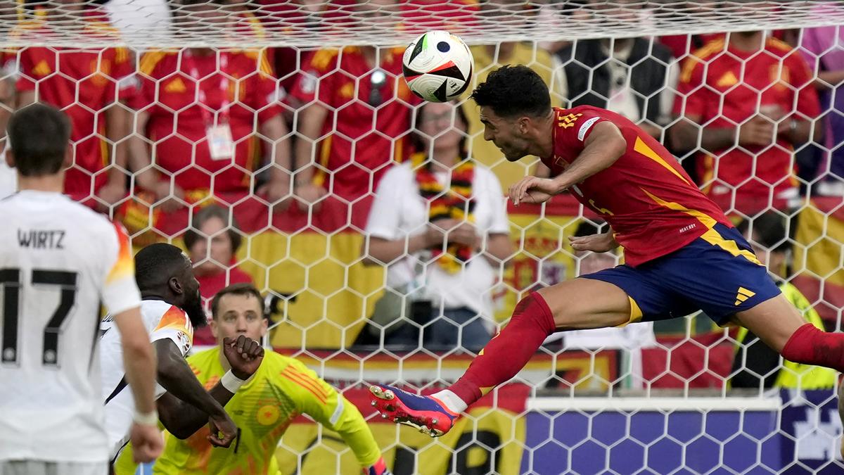 Euro 2024: Merino last-gasp goal sends Spain to semis after dramatic extra-time win over Germany