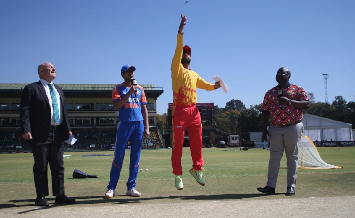 India vs Zimbabwe: Sikandar Raza’s Bizarre Antic During Toss vs India Leaves Internet In Splits – Watch