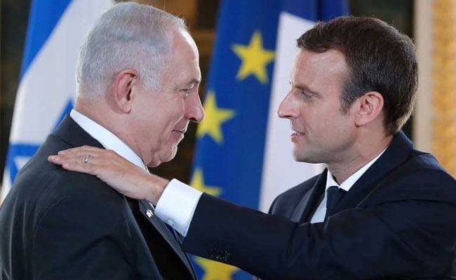 Emmanuel Macron Urges Benjamin Netanyahu To Prevent Israel-Hezbollah “Conflagration”