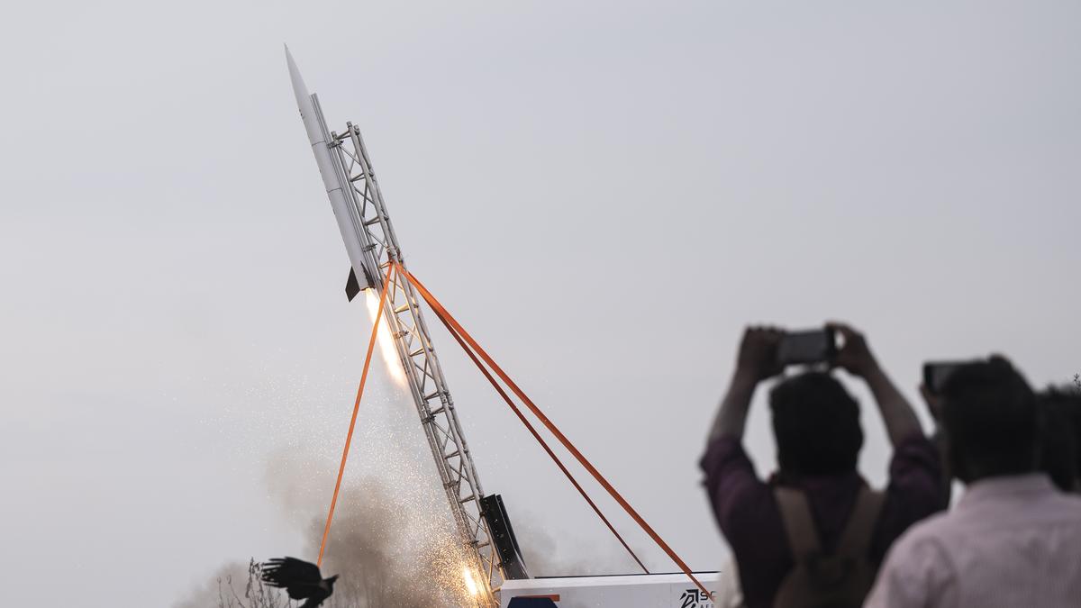 Mission Rhumi 2024: Chennai students cheer as India’s first reusable hybrid rocket takes off