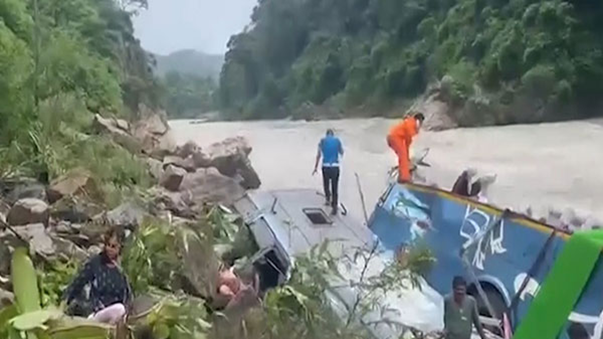 11 people killed as Indian-registered bus plunges into river in Nepal
