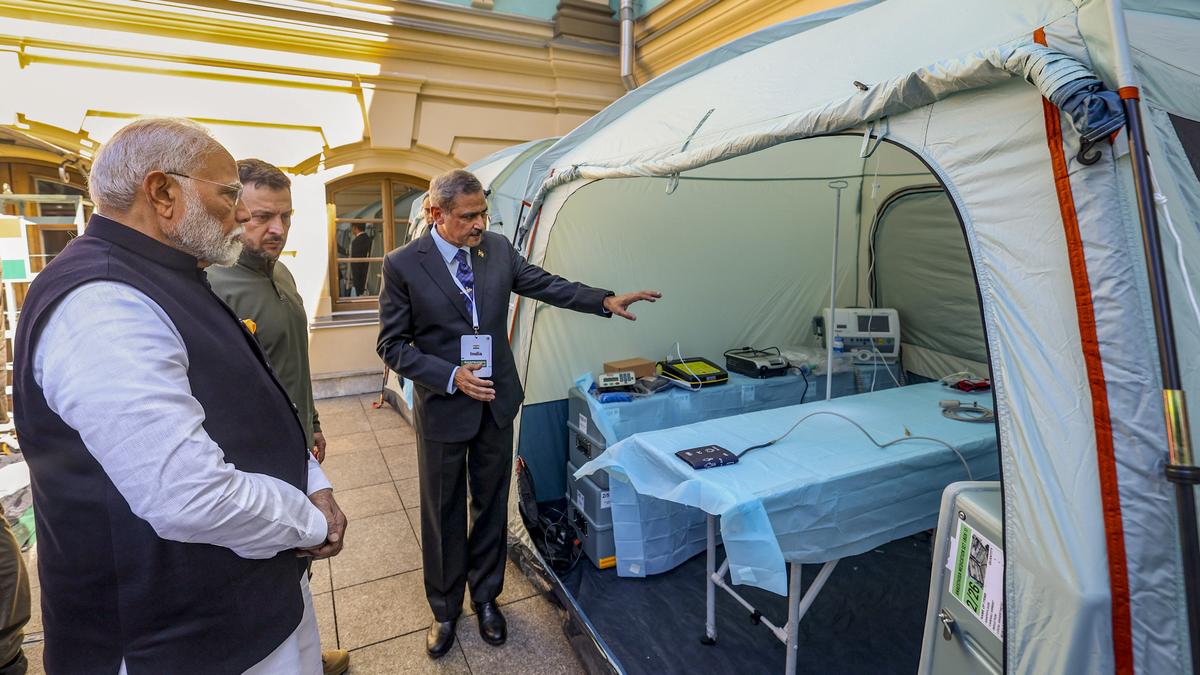 PM Modi’s visit to Ukraine: ‘BHISHM Cubes’ aka portable hospital is India’s gift to Ukraine