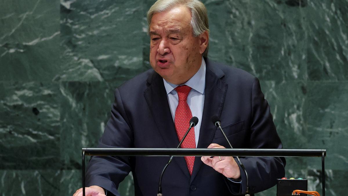 United Nations chief calls global situation ‘unsustainable’ as annual meeting of leaders opens