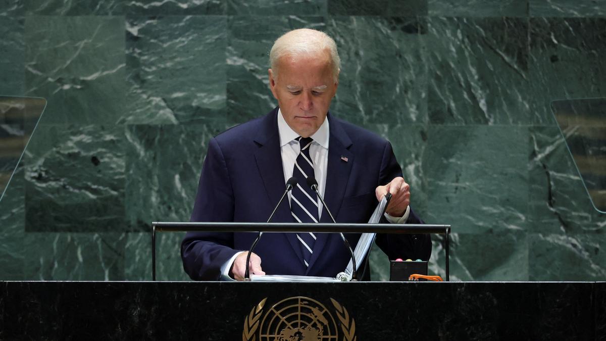 In final address at U.N. Assembly, Joe Biden says world is at an ‘inflection point’
