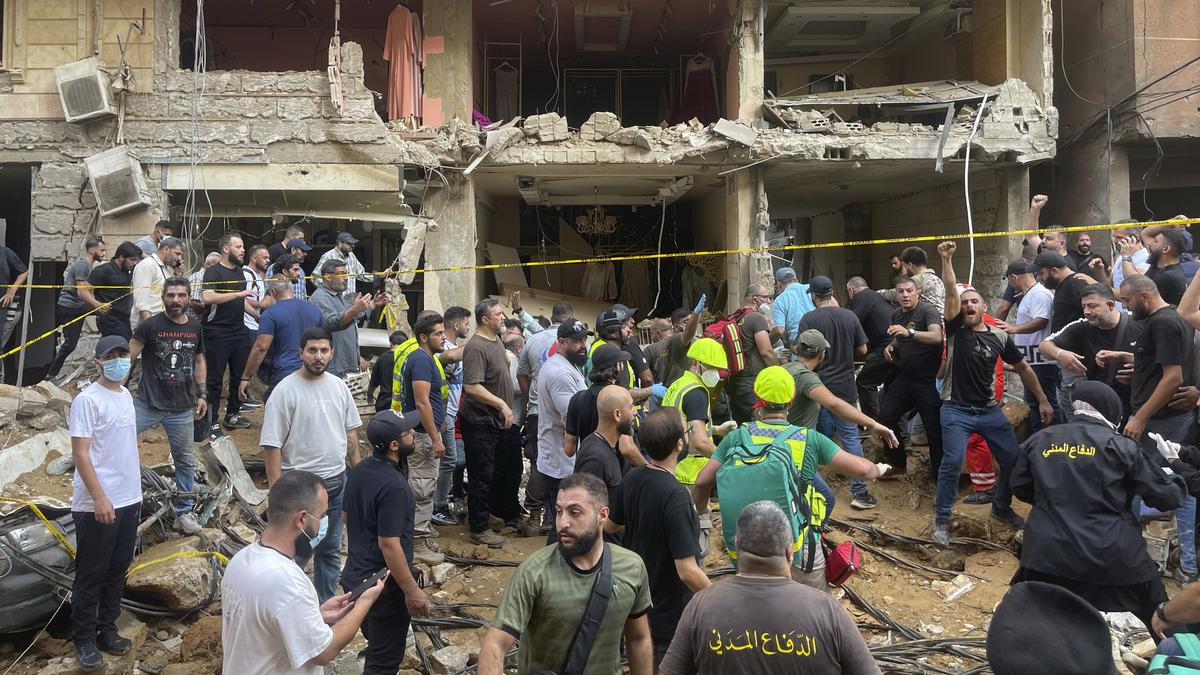 Three killed, 17 injured as Israeli strikes Beirut after Hezbollah rocket attack
